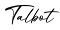 单词Talbot书写