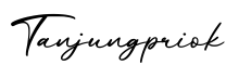 单词Tanjungpriok书写