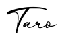 单词Taro书写