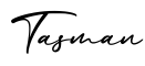 单词Tasman书写