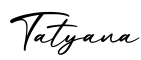 单词Tatyana书写