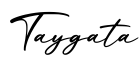 单词Taygata书写