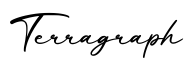 单词Terragraph书写