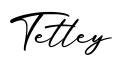 单词Tetley书写