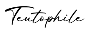 单词Teutophile书写