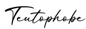 单词Teutophobe书写