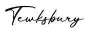 单词Tewksbury书写