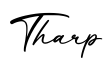 单词Tharp书写