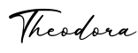 单词Theodora书写
