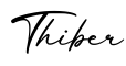 单词Thiber书写