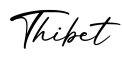 单词Thibet书写