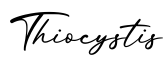 单词Thiocystis书写