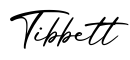 单词Tibbett书写