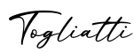 单词Togliatti书写