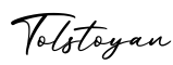 单词Tolstoyan书写