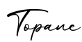 单词Topane书写