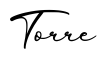 单词Torre书写