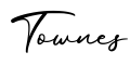 单词Townes书写