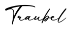 单词Traubel书写