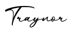 单词Traynor书写