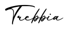 单词Trebbia书写