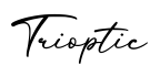 单词Trioptic书写