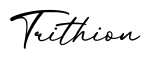 单词Trithion书写
