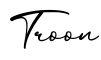 单词Troon书写