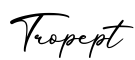 单词Tropept书写