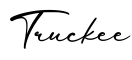 单词Truckee书写