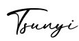单词Tsunyi书写