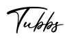 单词Tubbs书写
