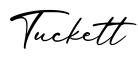 单词Tuckett书写
