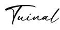 单词Tuinal书写