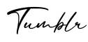 单词Tumblr书写