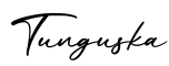 单词Tunguska书写