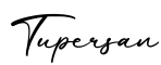 单词Tupersan书写