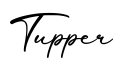单词Tupper书写