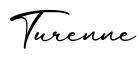 单词Turenne书写