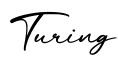 单词Turing书写