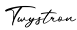 单词Twystron书写