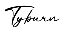 单词Tyburn书写