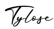 单词Tylose书写
