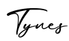 单词Tynes书写