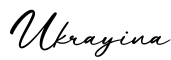 单词Ukrayina书写