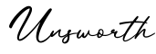 单词Unsworth书写