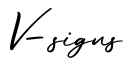 单词V-signs书写