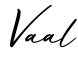 单词Vaal书写