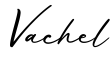 单词Vachel书写