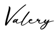 单词Valery书写